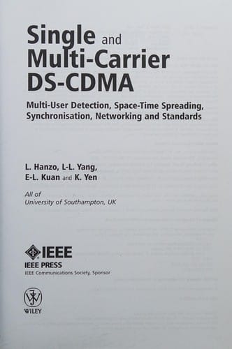 Single-and multi-carrier DS-CDMA