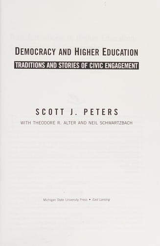 Democracy and higher education