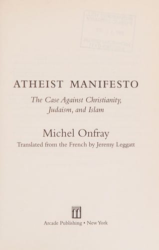Atheist manifesto
