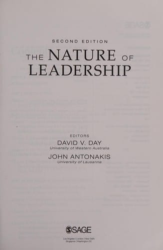 The nature of leadership