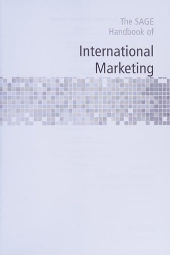 The SAGE handbook of international marketing
