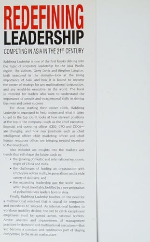 Redefining leadership