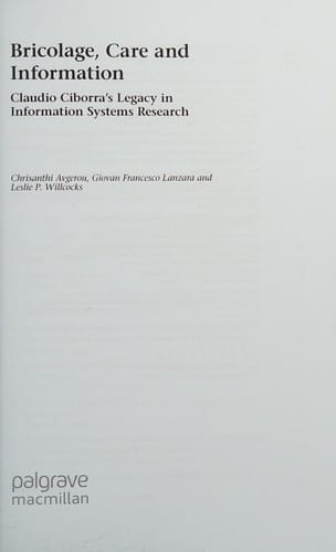 Bricolage, care and information