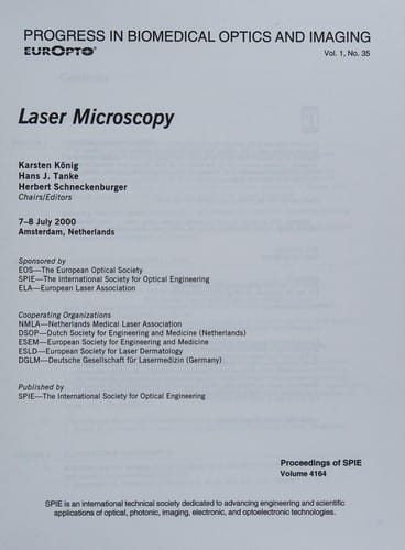 Laser microscopy