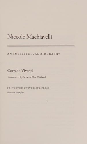Niccolo Machiavelli