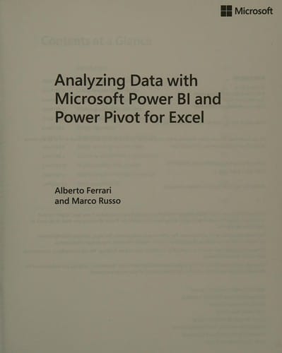 Analyzing data with Microsoft Power BI and Power Pivot for Excel