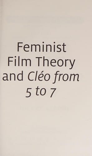 Feminist film theory and Cléo from 5 to 7