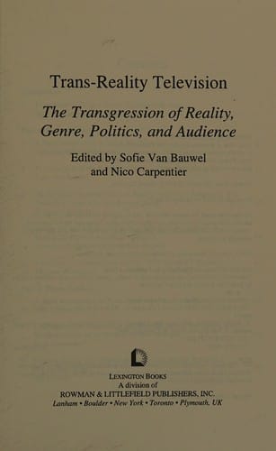 Trans-reality television