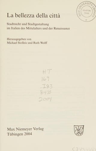 La bellezza della città