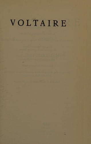 Voltaire