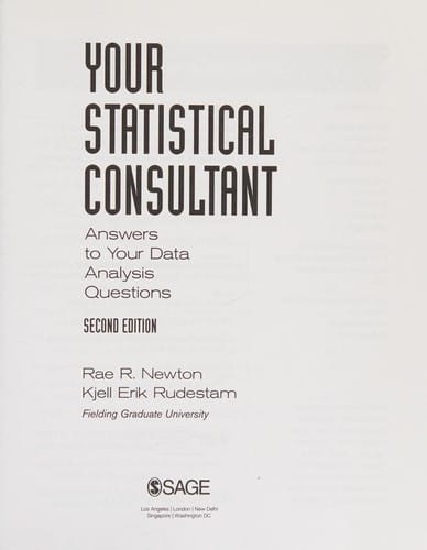 Your statistical consultant