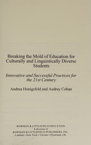 Breaking the mold of education for culturally and linguistically diverse students