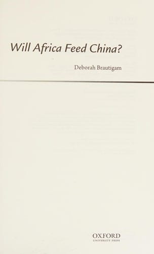 Will Africa feed China?