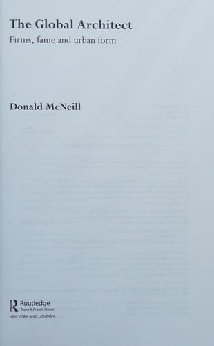 The global architect