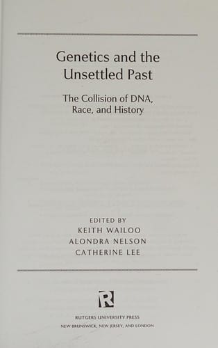 Genetics and the unsettled past