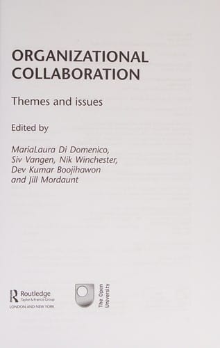 Organizational collaboration