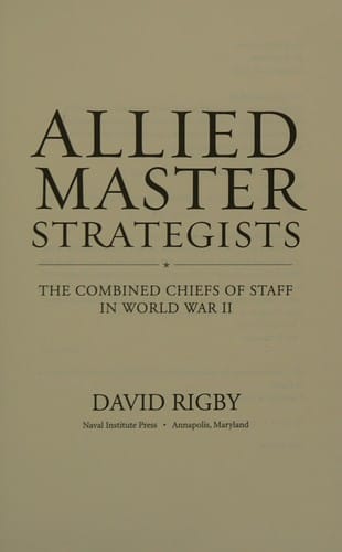 Allied master strategists