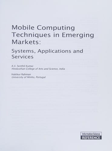 Mobile computing techniques in emerging markets