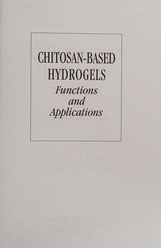 Chitosan-based hydrogels
