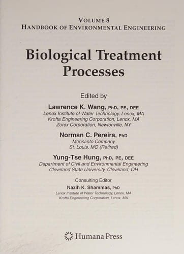 Biological treatment processes