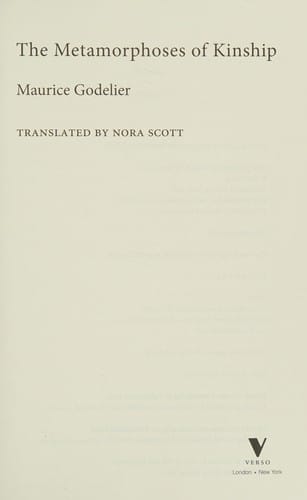 Métamorphoses de la parenté