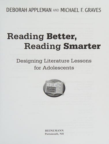 Reading better, reading smarter