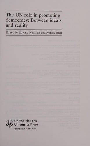 The UN role in promoting democracy