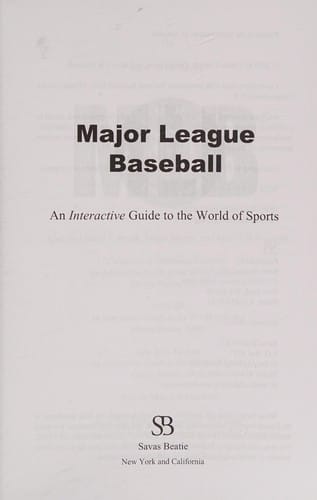 Major league baseball
