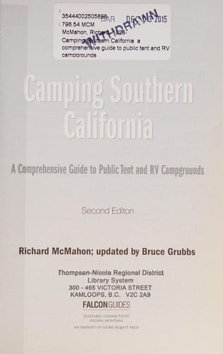 Camping Southern California