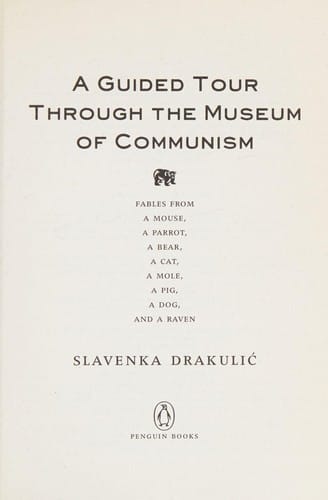 A guided tour through the museum of communism