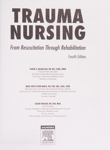 Trauma nursing