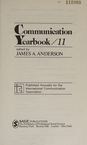 Communication yearbook