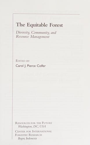 The equitable forest