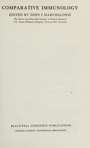 Comparative immunology