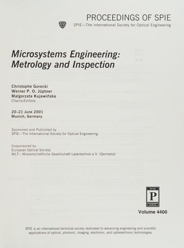 Microsystems engineering
