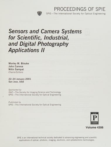 Sensors and camera systems for scientific, industrial, and digital photography applications II