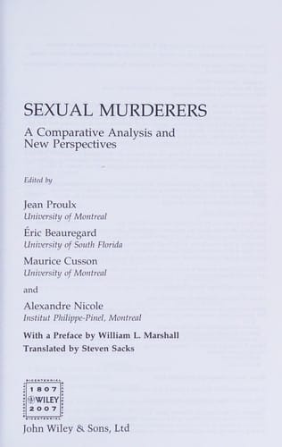 Sexual murderers