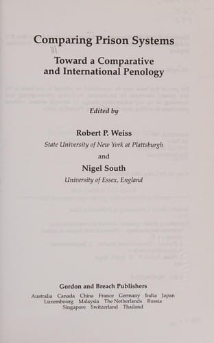 Comparing Prison Systems