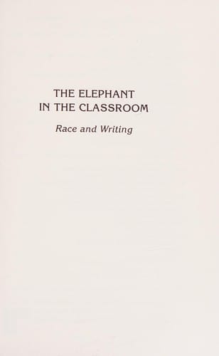 The elephant in the classroom