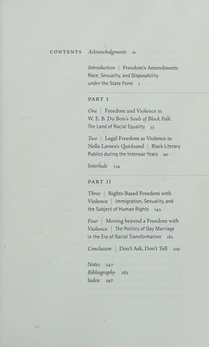 Freedom with violence