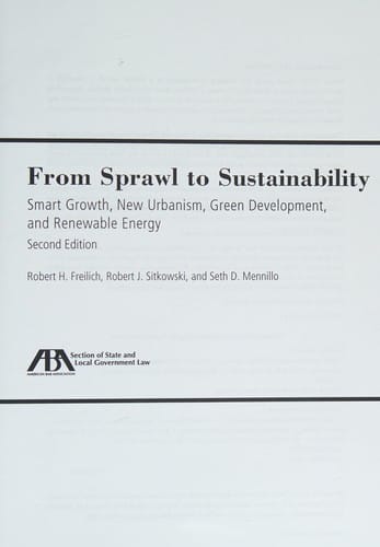 From sprawl to sustainability