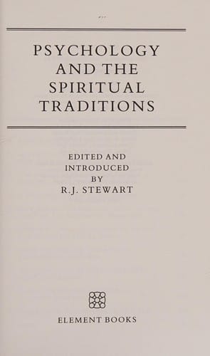 Psychology and the Spiritual Traditions