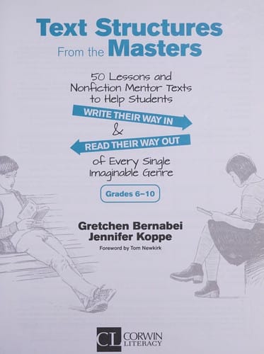 Text structures from the masters