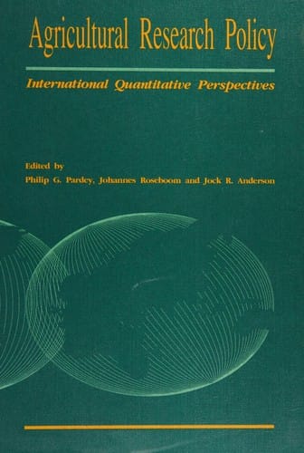 Agricultural research policy