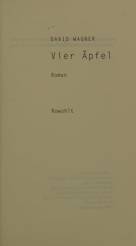 Vier Äpfel