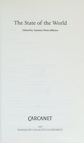 The state of the world