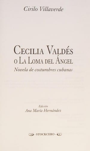 Cecilia Valdes o la loma del Angel