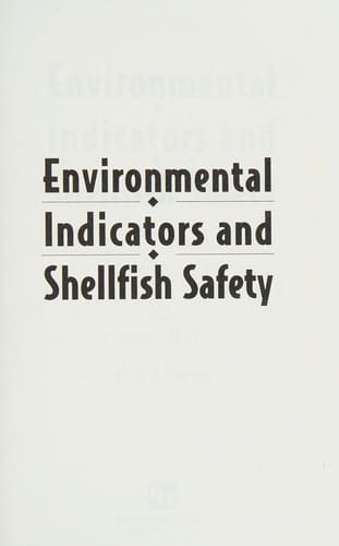 Environmental indicators and shellfish safety