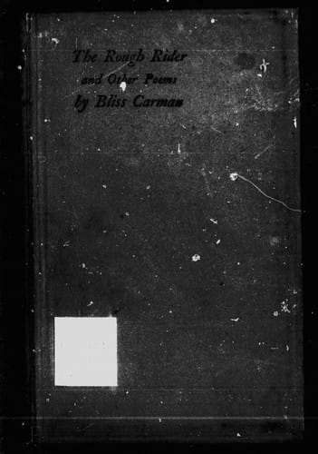 The rough rider, and other poems