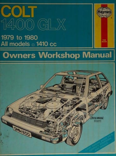 Colt 1400 GLX owners workshop manual